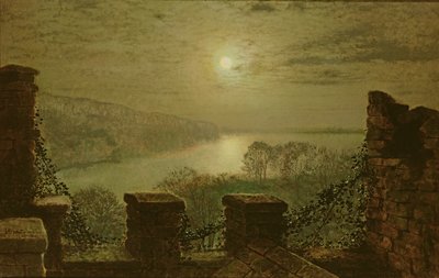 Roundhay Park From the Castle by John Atkinson Grimshaw